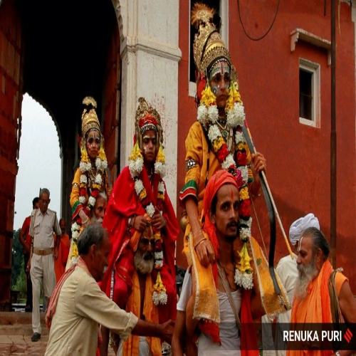 Ramlila performance at Ramnagar
