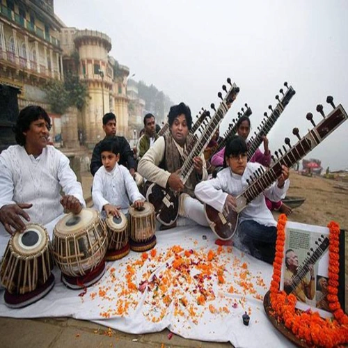 Classical music mehfil in Varanasi